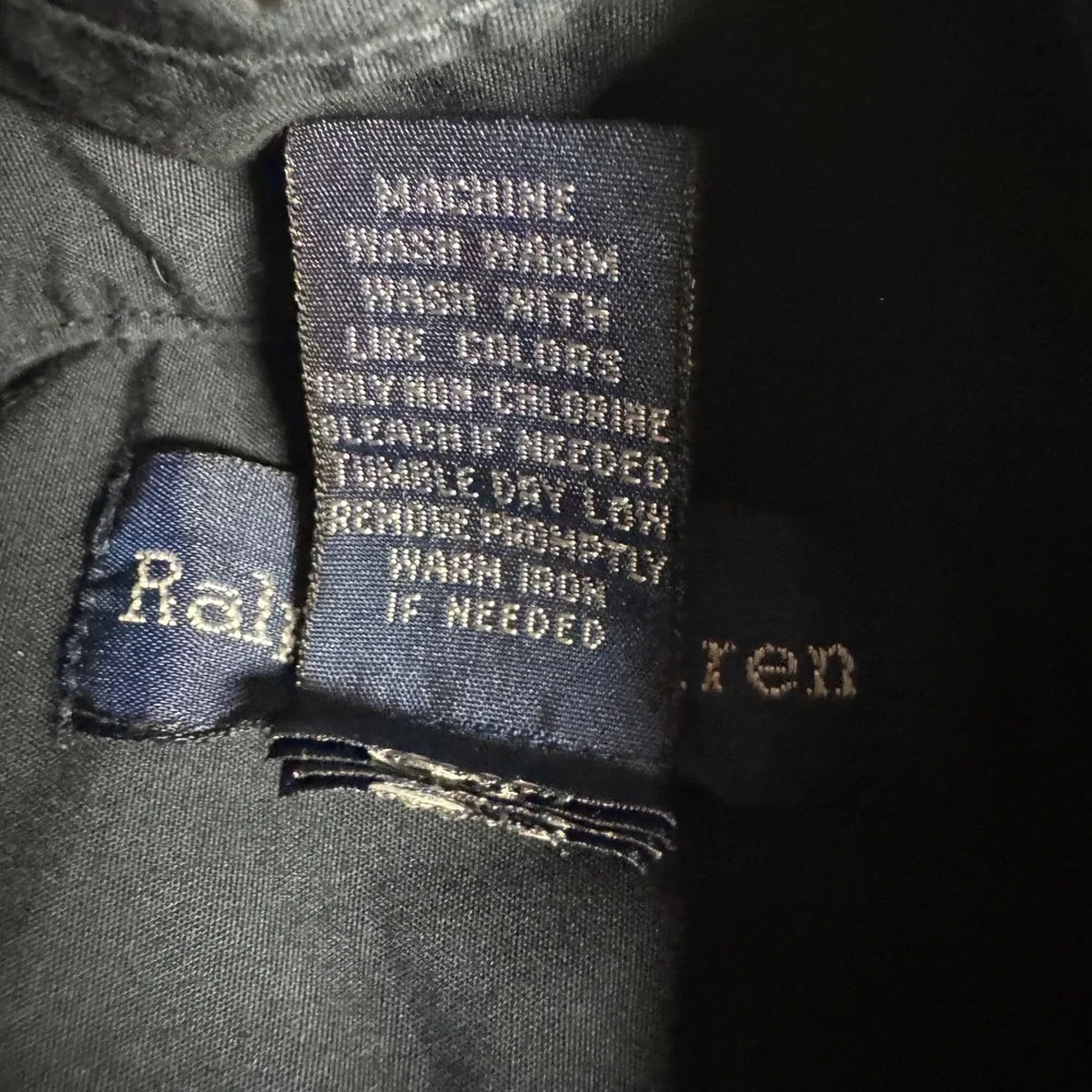 Ralph Lauren Kids Button Down Shirt Size S Blue Pony Logo‎ Cotton Top